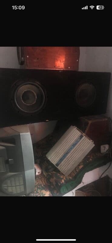 купить умные детские часы в бишкеке: Сабвуферный ящик с двумя динамиками - Конструкция: прямоугольный — 5