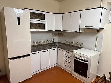 Кухонный гарнитур угловой (примерно 2,6 × 1,6 м) - Комплектация: - at lalafo.kg Кухонный гарнитур угловой (примерно 2,6 × 1,6 м) - Комплектация: -