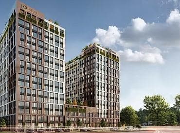 кввртира: 2 комнаты, 67 м², Элитка, 8 этаж, Готовая ПСО (под самоотделку) — 2
