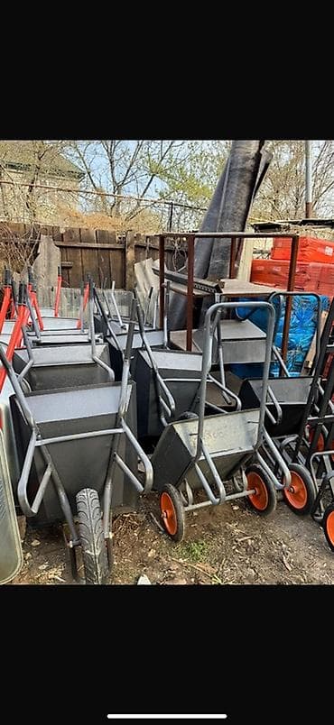 нержевайка: Садово-строительная тачка и тележка, Стальная, Одноколесная — 1