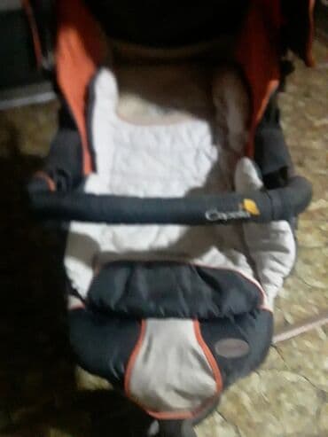 детская прогулочная коляска зима лето: Коляска, Б/у — 2