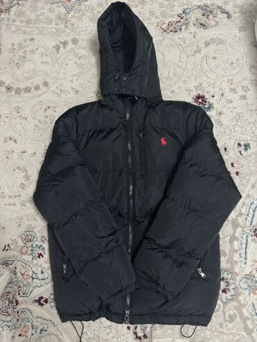 куртки поло: Мужская куртка, XL, Polo Ralph Lauren, Новый, цвет - Черный, Самовывоз, Платная доставка — 1