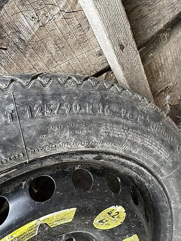 Шины и диски: Докатка (запасное колесо в сборе со штампованным диском) — 2