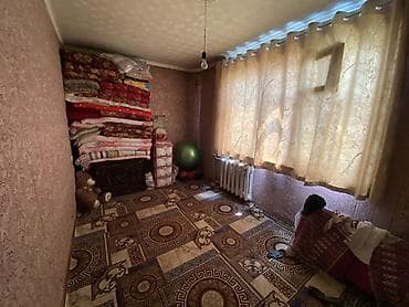 2 бөлмө, 50 м², 103-серия, Ак-Тилек мкр., 103-серия, 3 кабат, Эски ремонт — 2