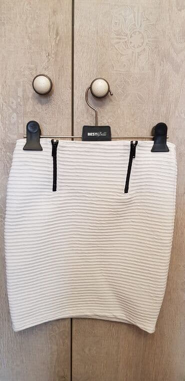 теннисный юбка: 2 брендовые юбки Zara и Bershka на стройную девушку xs/s Малиновая — 3