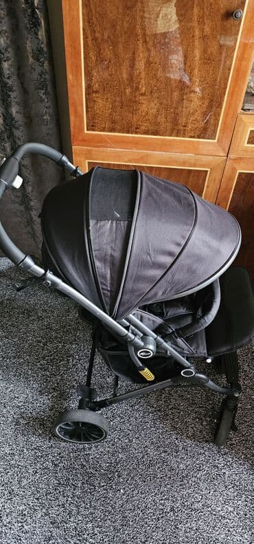 детский закрытый купальник: Коляска, цвет - Черный — 4