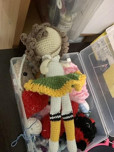 spyra one: Представляем ассортимент вязаных игрушек ручной работы. В набор входят — 4