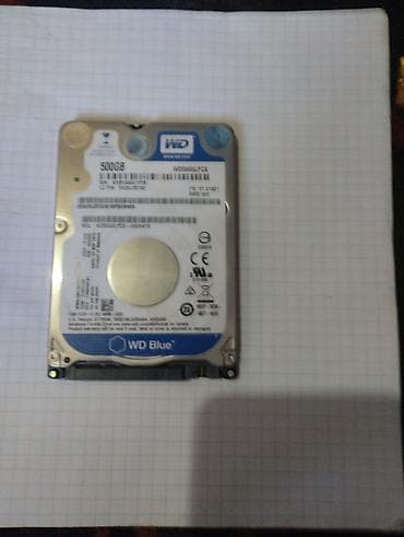 Накопитель для ПК, Western Digital (WD), HDD, 512 ГБ, 2.5", Для ноутбука