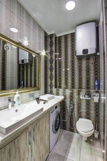 квартира дордой 1: 2 бөлмө, Душ кабинасы, Жаздык, жууркан-төшөк каптары, Кондиционер — 9