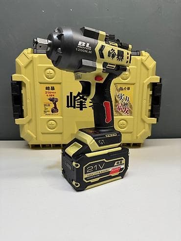 Аккумуляторный ударный гайковерт 21V - Бесщёточный мотор BL