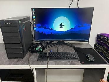 Игровой комплект ПК с монитором и периферией СРОЧНО сатылат Состав: -