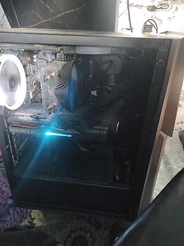 Настольные ПК и рабочие станции: Компьютер, ОЗУ 16 ГБ, Игровой, Б/у, NVIDIA GeForce RTX 3050, SSD — 2