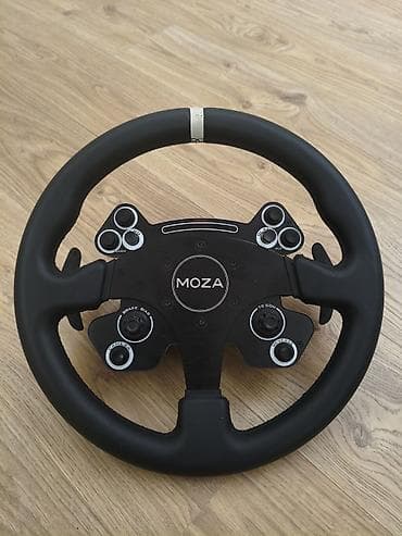 зигзаг машина: Игровой руль MOZA для симрейсинга - Круглый обод с покрытием под хват — 1
