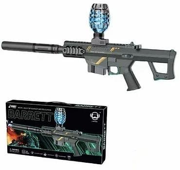 green coffee chrome tablet: 🔥 Игрушечная винтовка BARRETT с гелевыми шариками 🔥 Стильная и мощная — 1