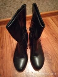 шлепка: Обувь женская Полусапожки зима 36 размер Балетки 36 размер Ботинки — 2