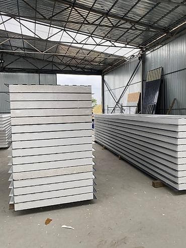 портер сена ош: Склад 3–7 күндө даяр! Сендвич панель – 1500 сом/м² ✔ Тез ✔ Жылуу ✔ — 10