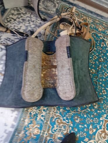 отдам собаку в добрые руки: Комплект конской амуниции в национальном стиле. Состав: - Седло с — 5