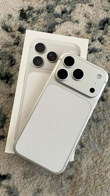 512gb: IPhone 17 Pro Max 512GB White, использовался менее месяца. Покупка — 2