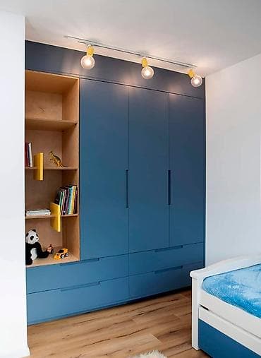 Кирпич, строительные блоки: Мебель на заказ, Спальня, Кухонный гарнитур, Шкаф, Кровать — 6