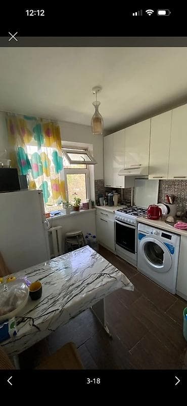 5: 3 комнаты, 58 м², 5 мкр 104 серия, 3 этаж, Косметический ремонт — 6
