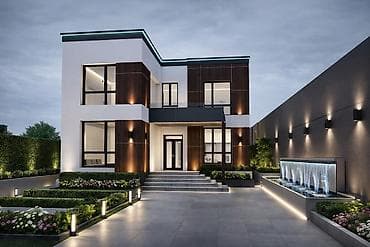 elite house фото: Современный архитектурный проект двухэтажного частного дома в стиле — 1