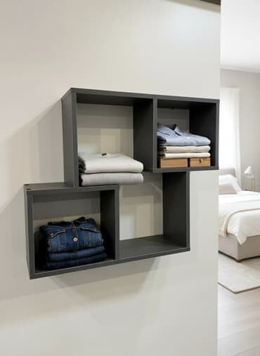 этажерка полка: Полка для вещей и одежды, ЛДСП — 1