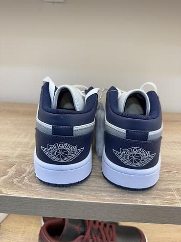 low: Мужские кроссовки, 43, Nike, Новый, цвет - Белый, Самовывоз — 6