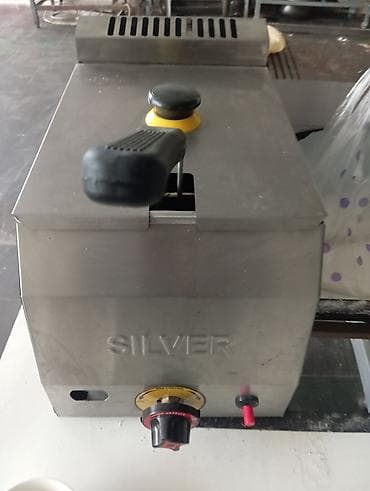 фритюрницы купить: Газовая фритюрница Silver (настольная) - Тип: профессиональная — 3