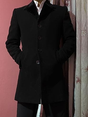 турецкое пальто icon: Мужское пальто Academic - Классическая модель прямого кроя - Цвет — 4