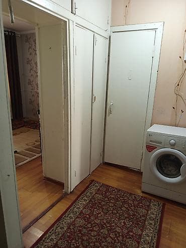 Продажа квартир: 2 комнаты, 48 м², Кыргызско-Узбекский Университет, 105 серия, 1 этаж, Старый ремонт — 3