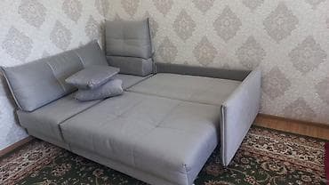 угловые диваны бу lalafo: Угловой диван, Раскладной, Двухместный — 3