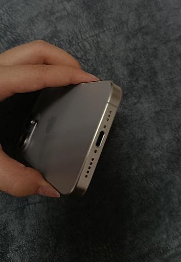 aiphone 6: IPhone 15 Pro, Б/у, 256 ГБ, Natural Titanium, Коробка, 83 % — 5