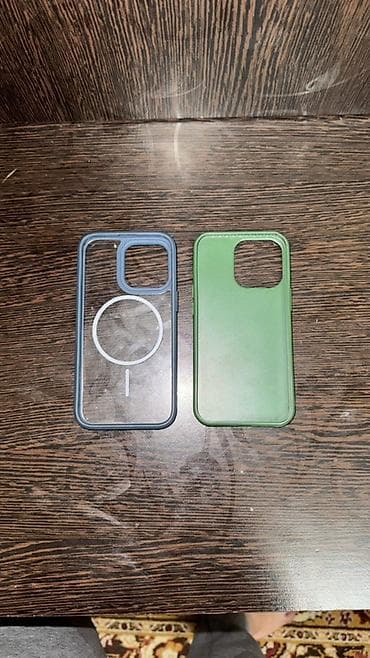 j7 pro: Продаю чехлы на iPhone 13 Pro. 2 штуки: прозрачный MagSafe и зелёный — 2