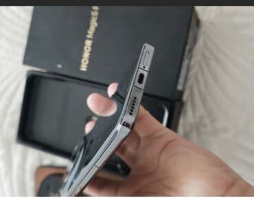 прочный телефон: Honor Magic 5 Pro, Б/у, 512 ГБ, цвет - Черный, 2 SIM — 9