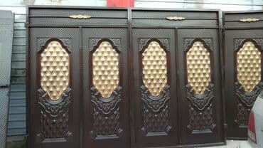 стойки для ограждение: Ворота, распашные, откатные, металл Россия, есть в наличии и на — 4