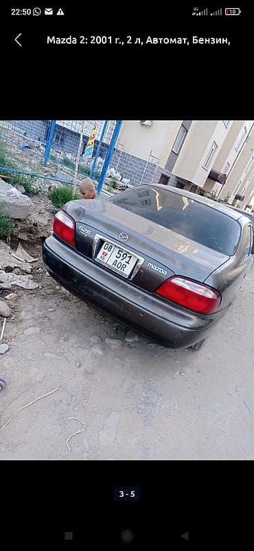 Mazda 2: 2001 г., 2 л, Автомат, Бензин, Седан at lalafo.kg Mazda 2: 2001 г., 2 л, Автомат, Бензин, Седан