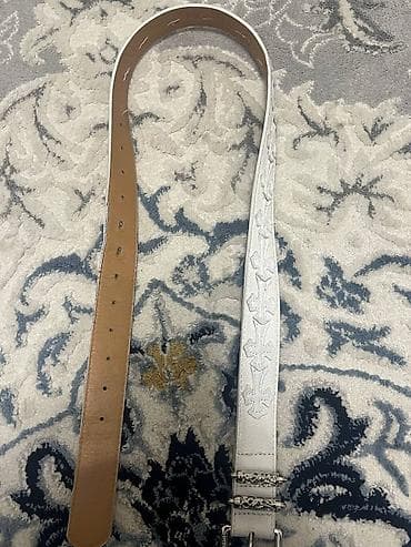 Другие комплектующие: Ремень, Материал: Натуральная кожа, Унисекс, Новый — 3