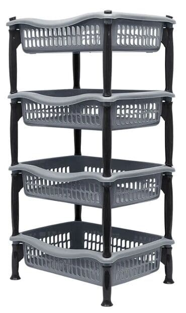 кухонный буфет для посуды: Этажерка для кухни, Новый, Пластик, Платная доставка — 7