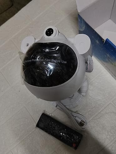 Проектор-ночник «Astronaut Star Light» с колонкой и пультом ДУ - — 2