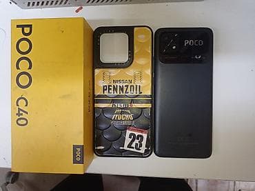 Poco C40, Б/у, 64 ГБ, цвет - Черный, В рассрочку, 2 SIM