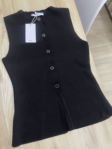 mango: Жилетка MANGO, размер XS Очень красиво подчеркивает фигуру. Покупали в — 5