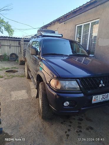 man tgx: Mitsubishi Pajero Sport: 2002 г., 3 л, Автомат, Газ, Внедорожник — 2