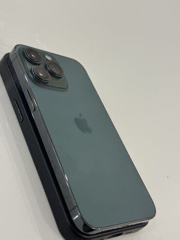 списанный айфон бесплатно: IPhone 13 Pro, Б/у, 256 ГБ, Зеленый, Чехол — 2