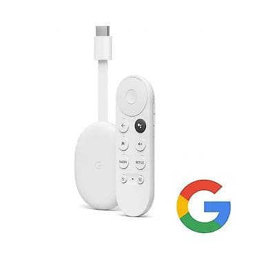 бу телевизор с интернетом: TV-Приставка Google chrome cast with Google TV (4K) Все ваши любимые — 1