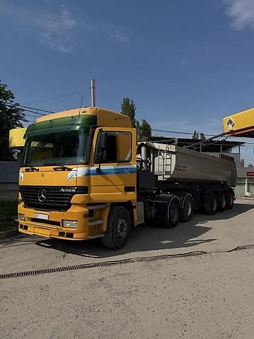 тягач актрос: Тягач, Mercedes-Benz, Самосвал — 1