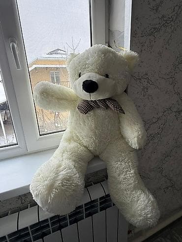 Светодиодные гирлянды: Большой плюшевый мишка - Цвет: белый/кремовый - Размер: примерно — 3