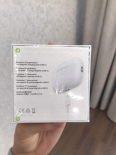 Компьютер жана ноутбук аксессуарлары: Беспроводные наушники-вкладыши с магнитным зарядным кейсом (USB‑C) — 2