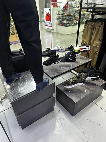 Мырзалардын бут кийими: Эркектердин кроссовкасы, 32, Puma, Жаңы, түсү - Кара — 3