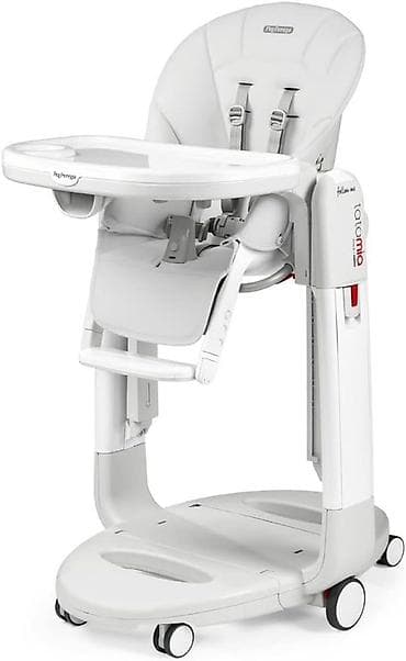 peg: Стульчик для кормления, Peg perego, Трансформер, цвет - Бежевый — 2