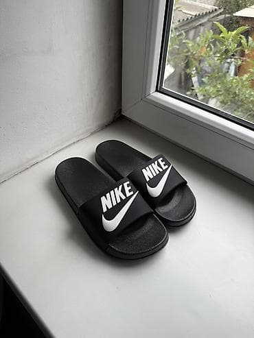 босоножки коричнево черные: Мужские сандалии, 38, Nike, Новый, цвет - Черный, Самовывоз, Платная доставка — 2